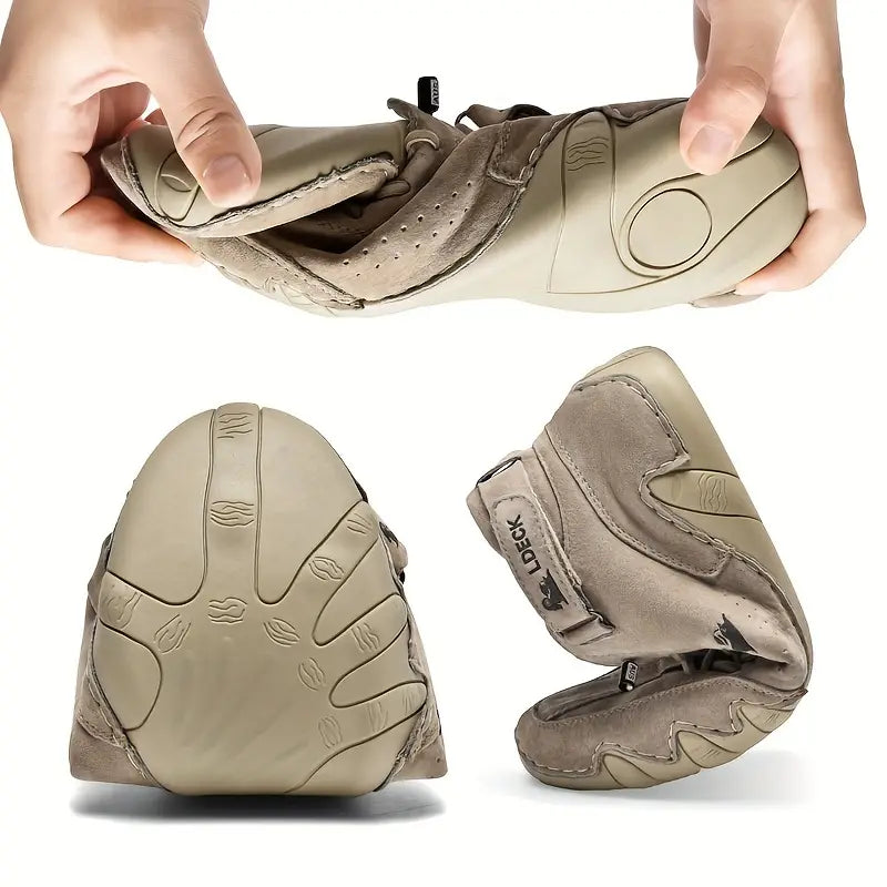 Men's Waterproof Shoes with Elastic Insert