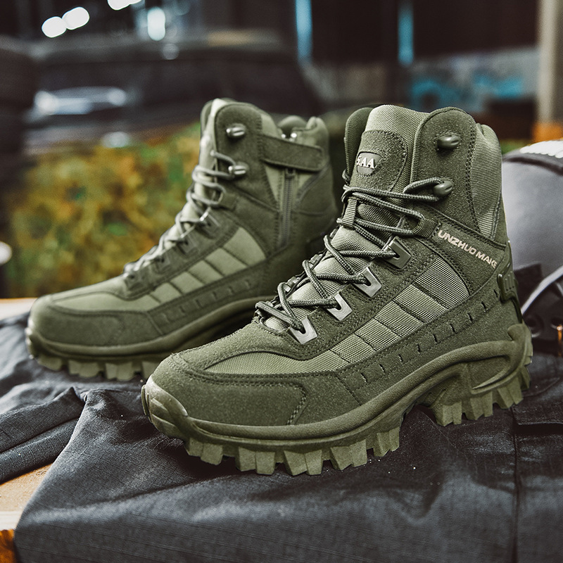 Men's Waterproof Work Shoes, Durable