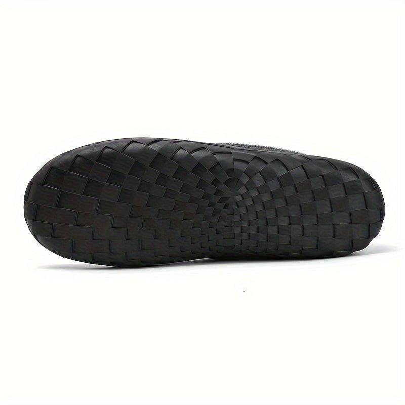 Men's Wool Loafer Slippers for Winter