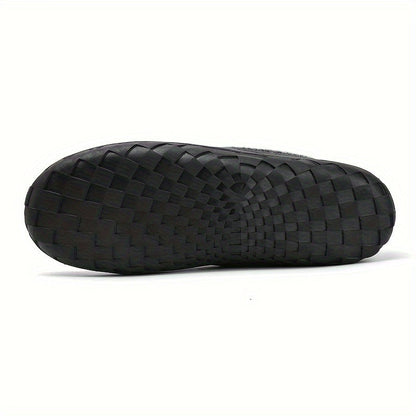 Men's Wool Loafer Slippers for Winter
