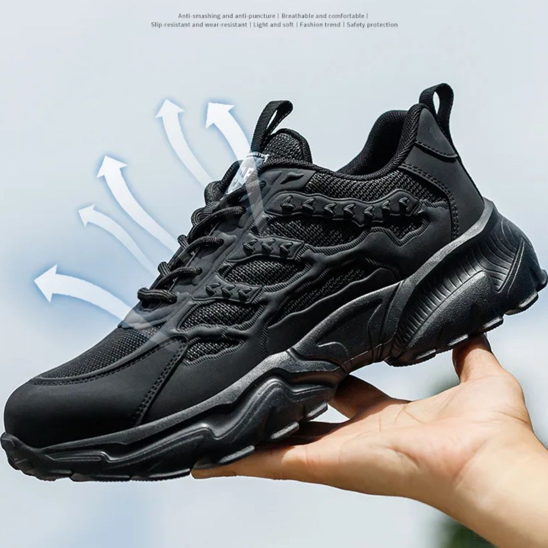 Men's Work Shoes with Steel Toe
