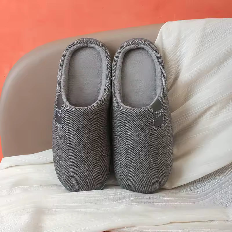 Unisex Insulated Slippers with Non-Slip Sole