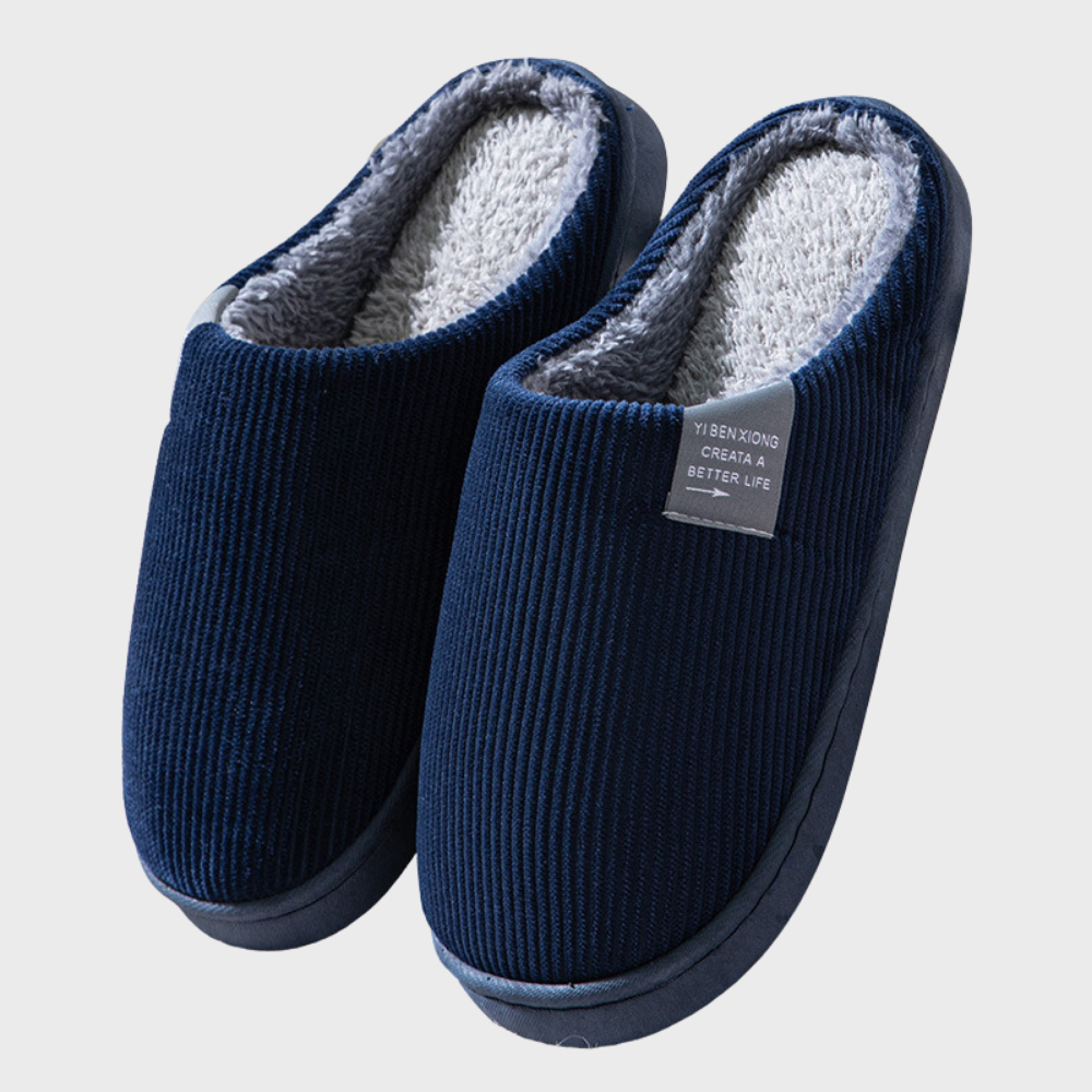 Unisex Warm Fluffy Indoor Slippers