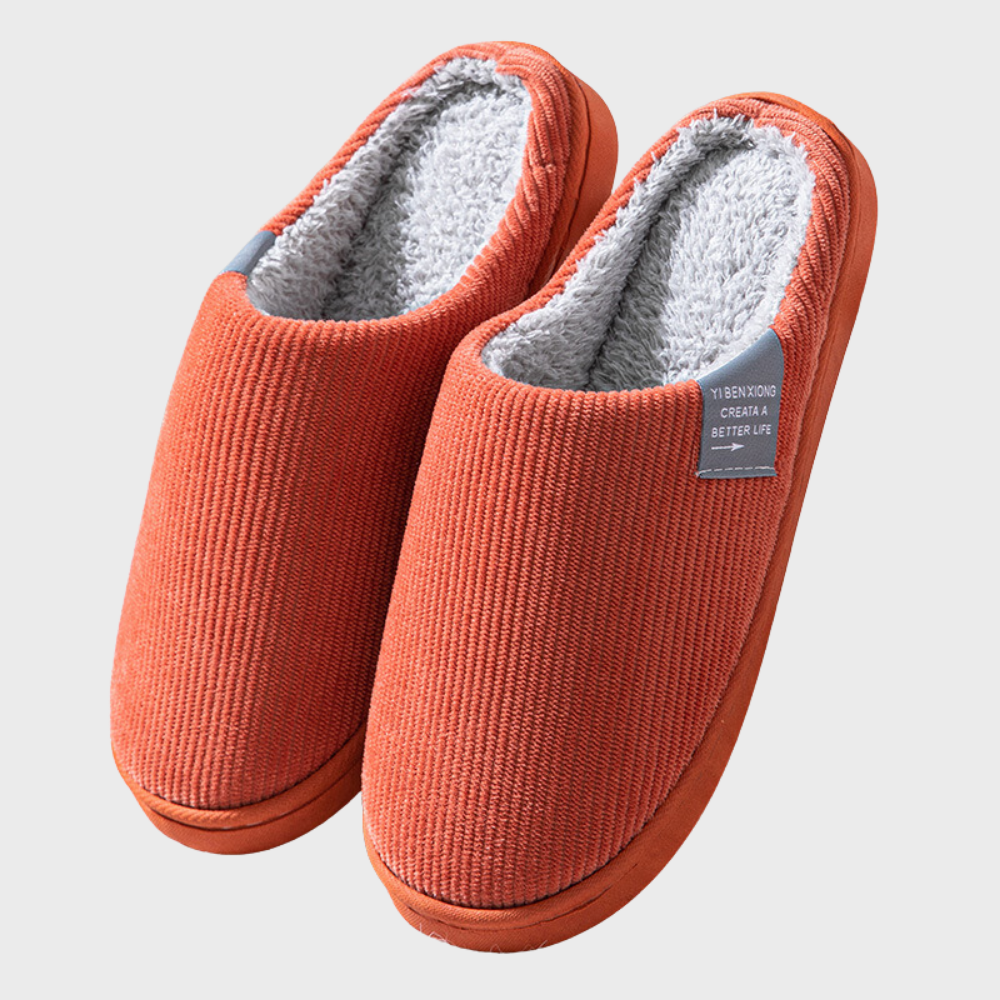 Unisex Warm Fluffy Indoor Slippers