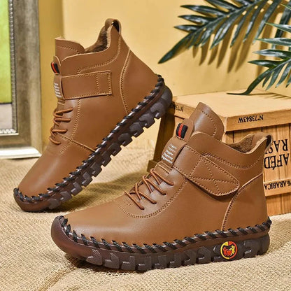 Women's Ankle-Height Hiking Boots with Good Grip