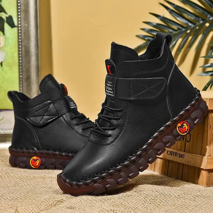 Women's Ankle-Height Hiking Boots with Good Grip