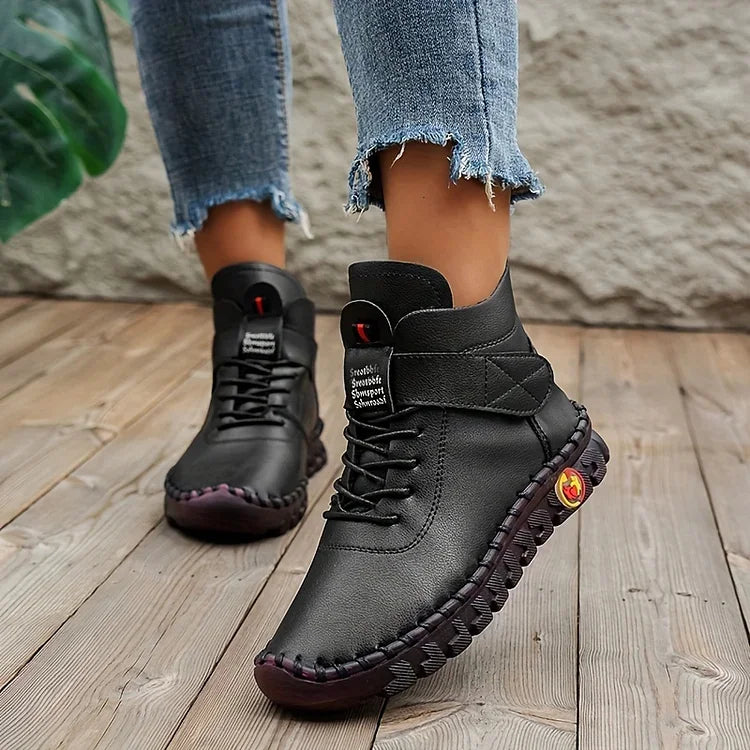 Women's Ankle-Height Hiking Boots with Good Grip