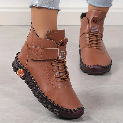 Women's Ankle-Height Hiking Boots with Good Grip