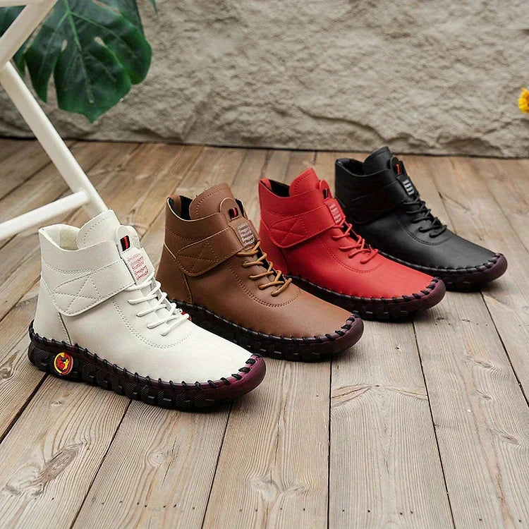 Women's Ankle-Height Hiking Boots with Good Grip