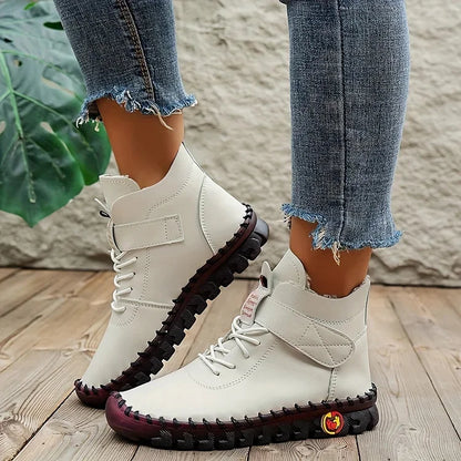 Women's Ankle-Height Hiking Boots with Good Grip