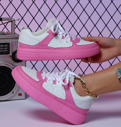 Women's Breathable Sneakers in a Vibrant Design