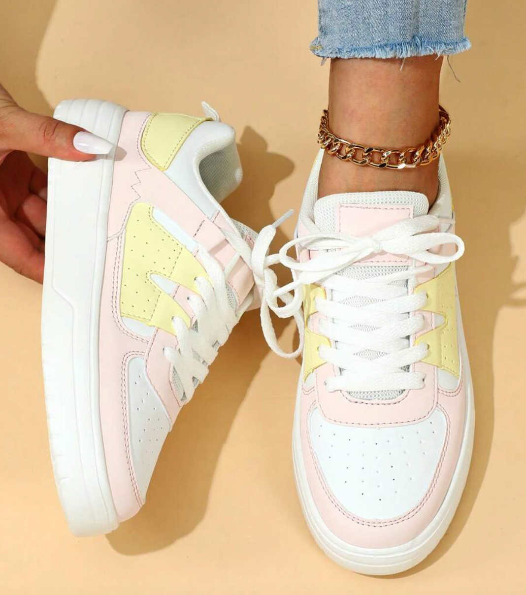 Women's Breathable Sneakers in a Vibrant Design