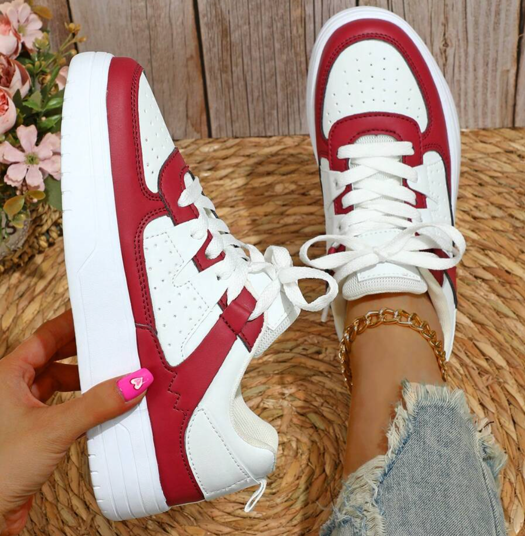 Women's Breathable Sneakers in a Vibrant Design