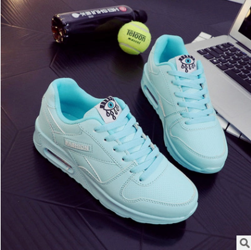 Women's Chunky-Sole Sneakers with Decorative Motif