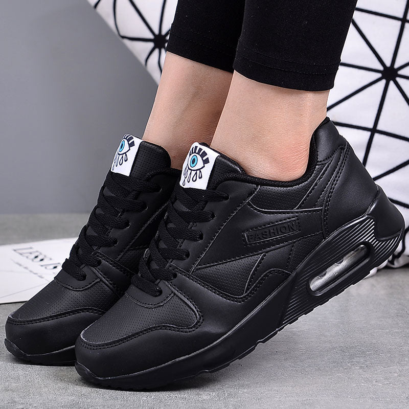 Women's Chunky-Sole Sneakers with Decorative Motif