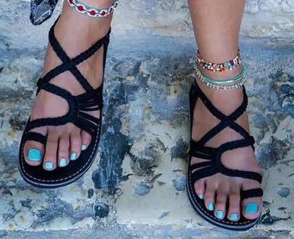 Women's Colorful Adjustable Beach Sandals