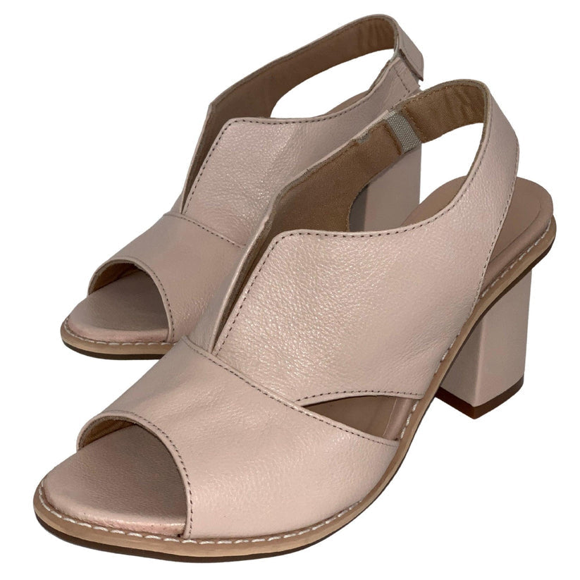 Women's Elegant Block-Heel Sandals with Adjustment