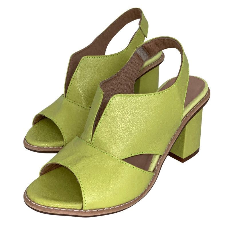 Women's Elegant Block-Heel Sandals with Adjustment
