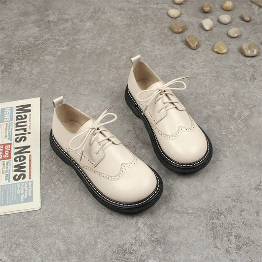 Women's Elegant Brogues with Perforations