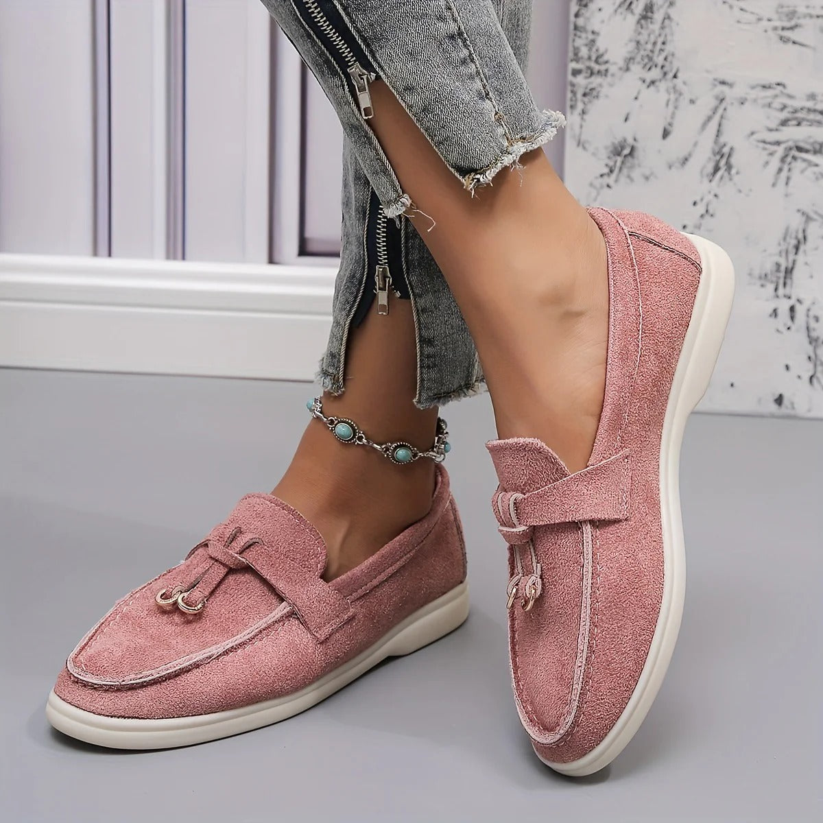 Women's Elegant Loafers, Comfortable for Everyday