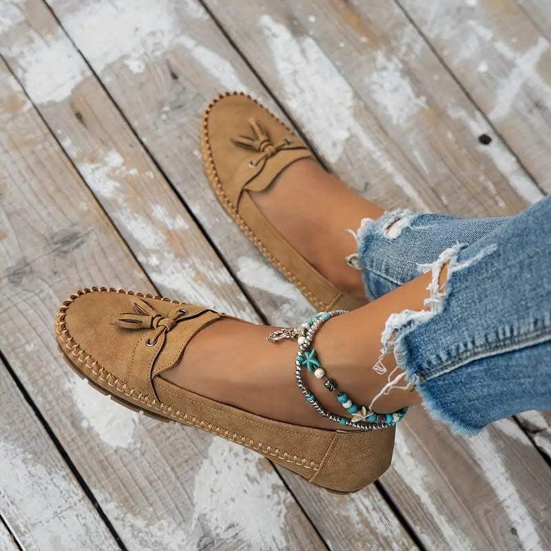 Women's Elegant Loafers with Orthopedic Support