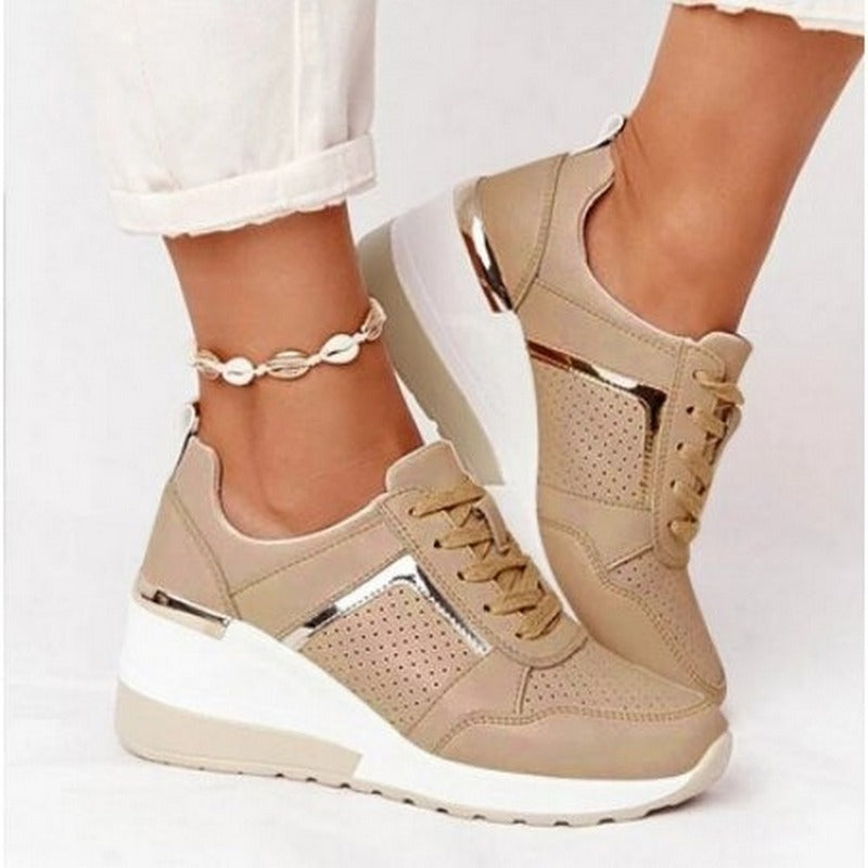 Women's Fashionable Sneakers, Comfortable for Walking