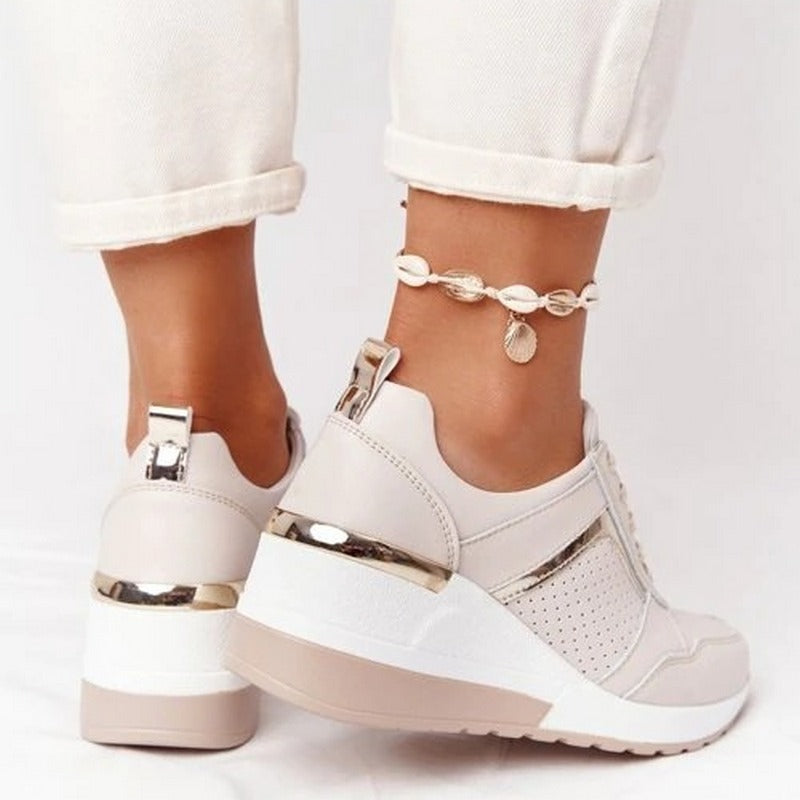 Women's Fashionable Sneakers, Comfortable for Walking