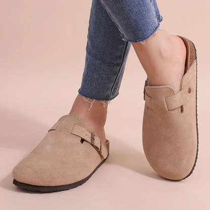 Women's Fleece Slippers with Ergonomic Insole