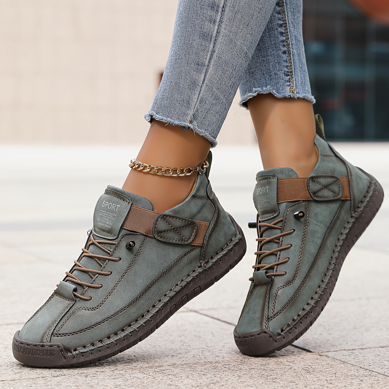Women's Hand-Stitched Retro-Style Boots