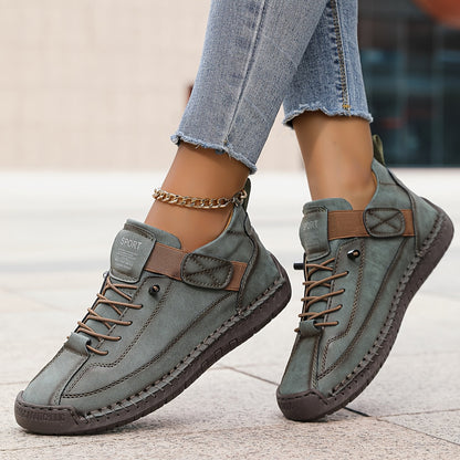 Women's Hand-Stitched Retro-Style Boots