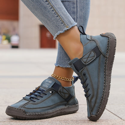 Women's Hand-Stitched Retro-Style Boots