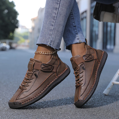 Women's Hand-Stitched Retro-Style Boots