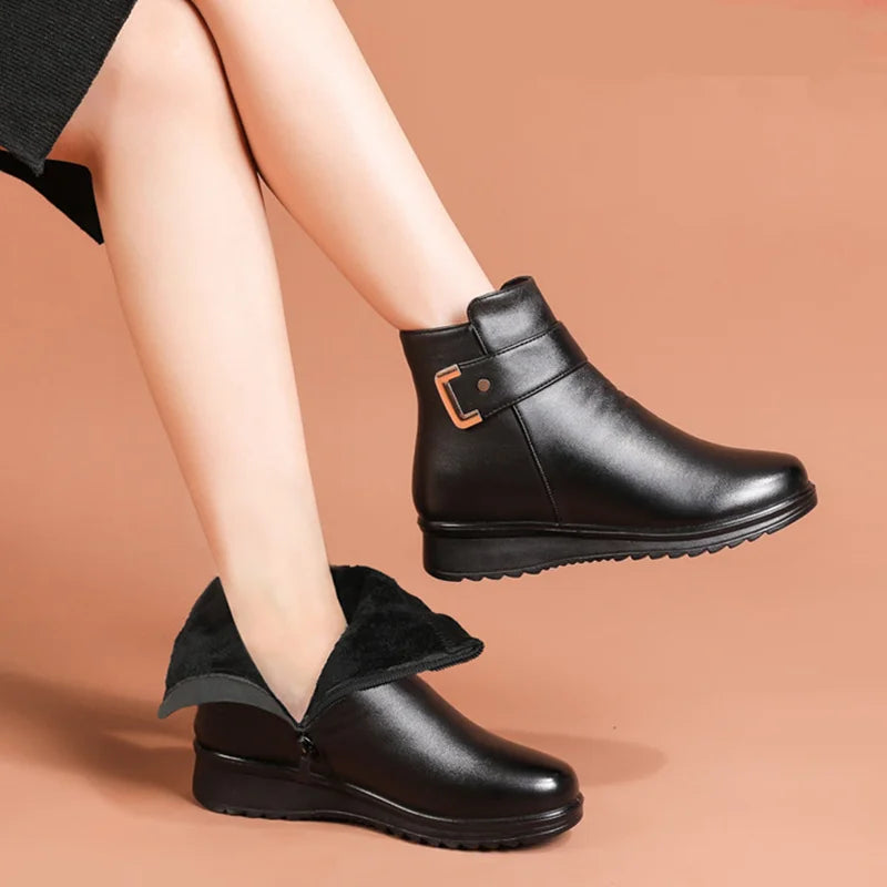 Women's Insulated Orthopedic Boots for Winter