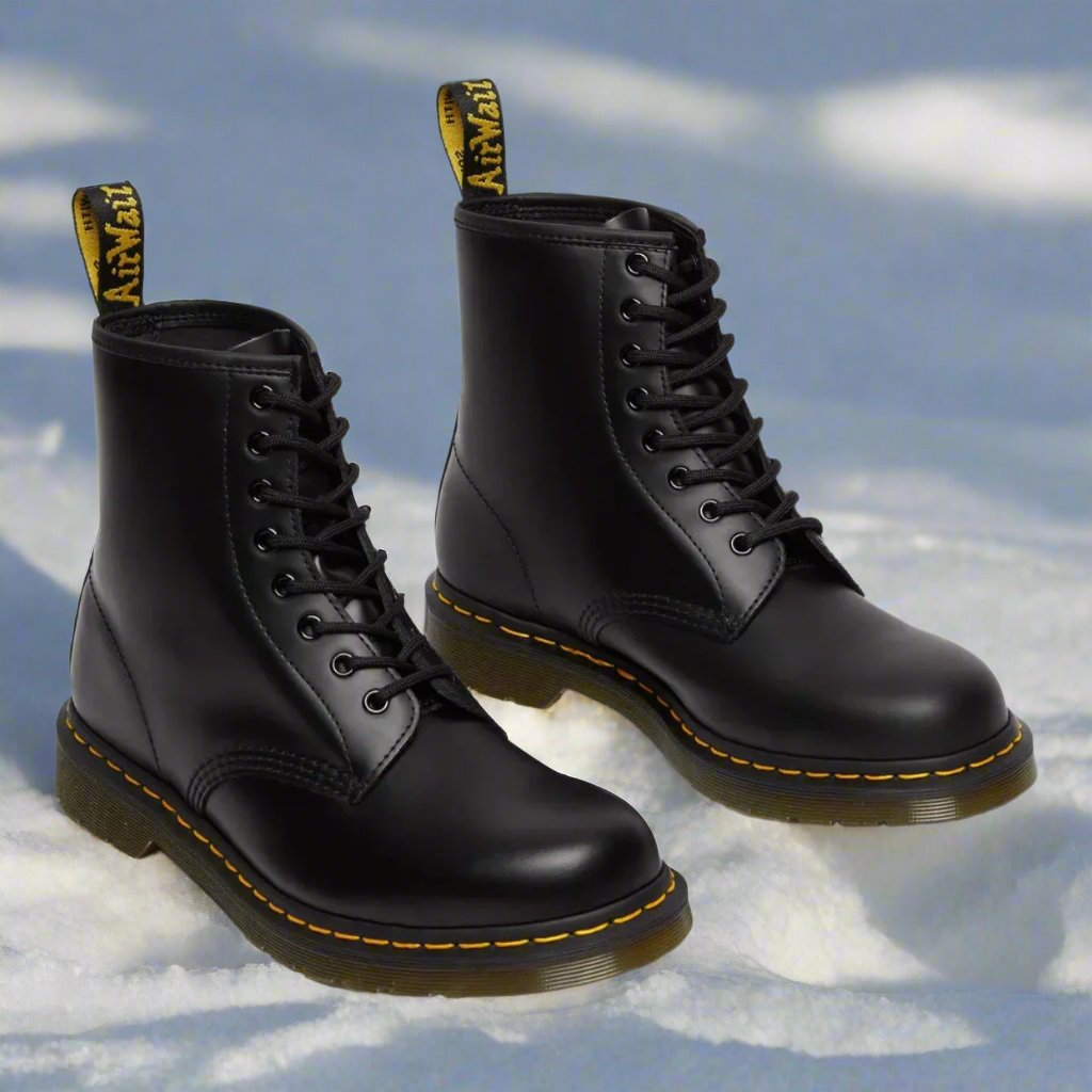 Women's Lace-Up Ankle Boots with a Sturdy Sole
