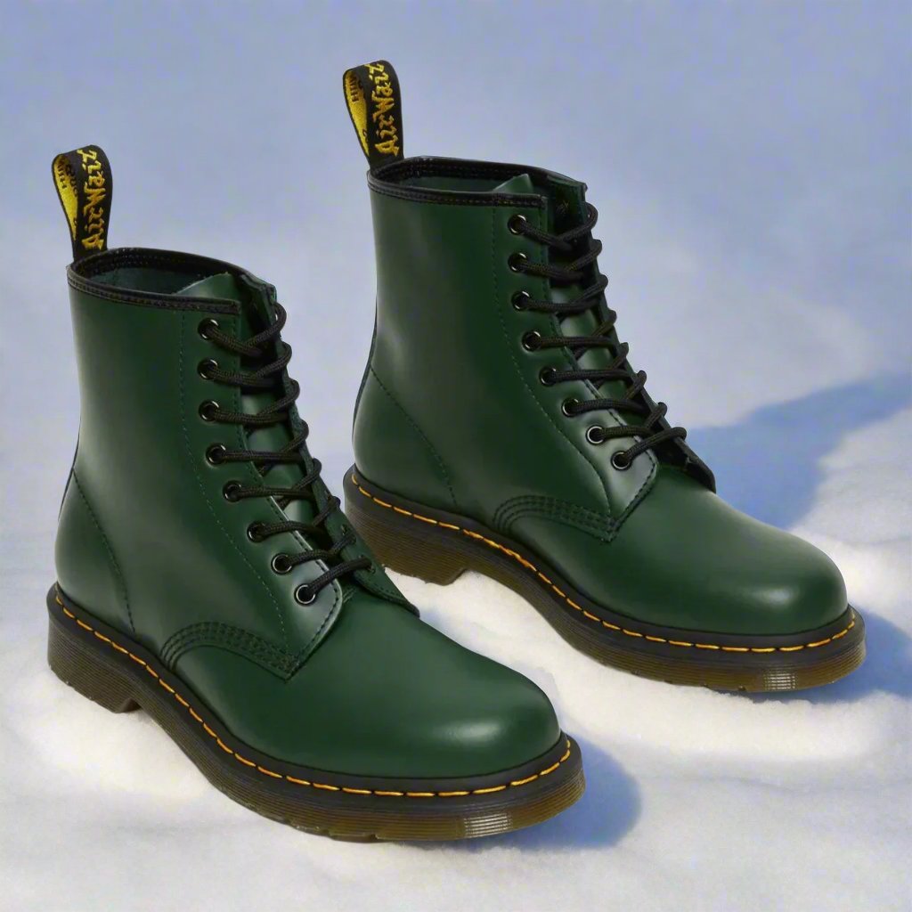 Women's Lace-Up Ankle Boots with a Sturdy Sole