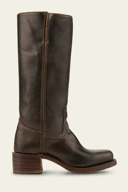 Women's Leather Boots with a Fitted Cut