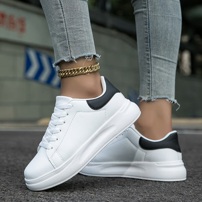 Women's Leather Sneakers, Lightweight and Stylish