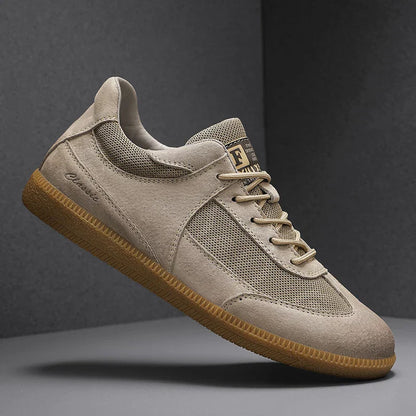 Women's Leather Sneakers in Italian Style