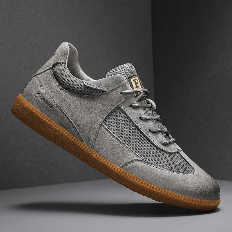 Women's Leather Sneakers in Italian Style