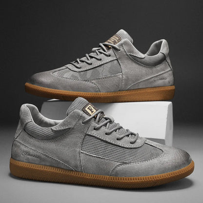 Women's Leather Sneakers in Italian Style