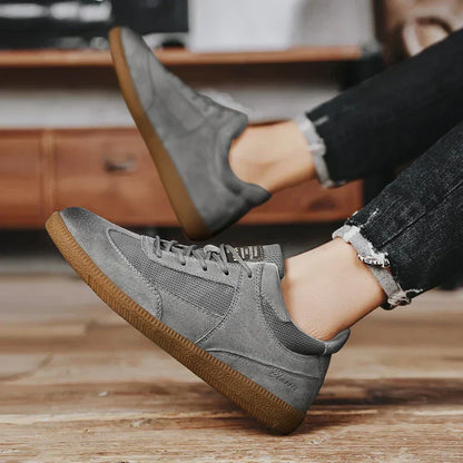 Women's Leather Sneakers in Italian Style