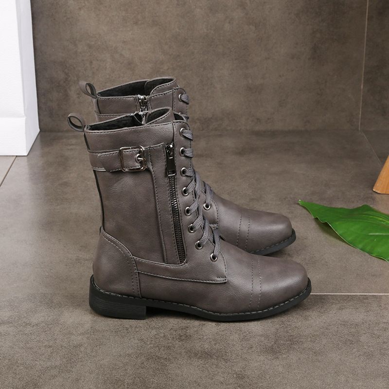 Women's Orthopedic Ankle Boots with Zip