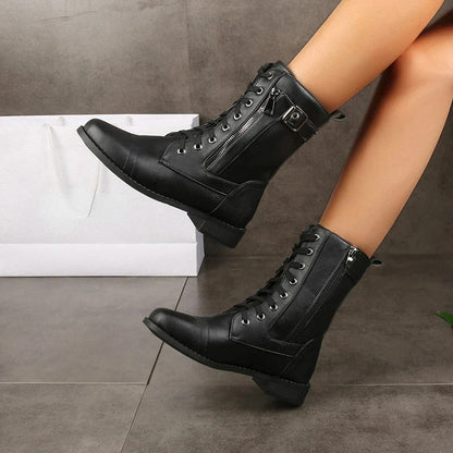 Women's Orthopedic Ankle Boots with Zip