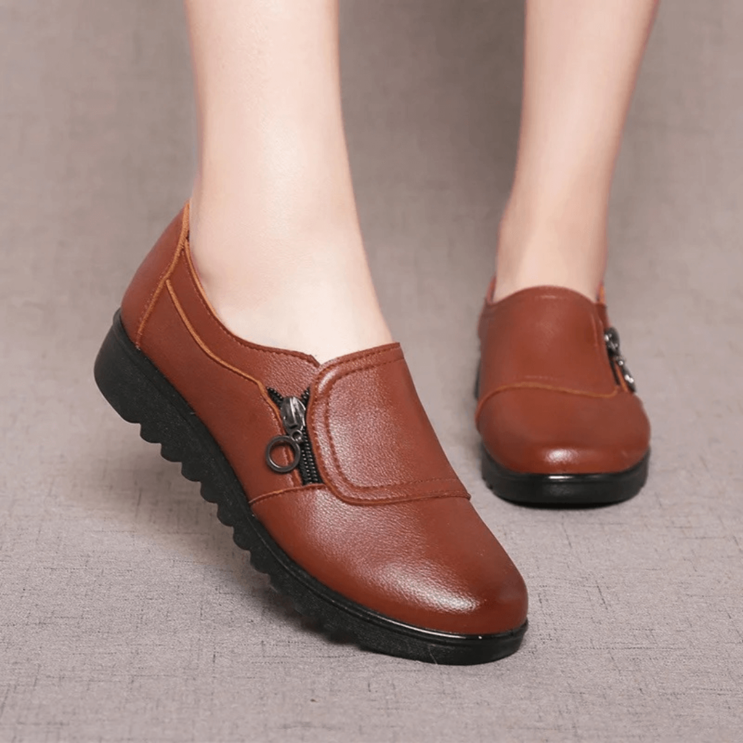 Women's Orthopedic Loafers with Zip