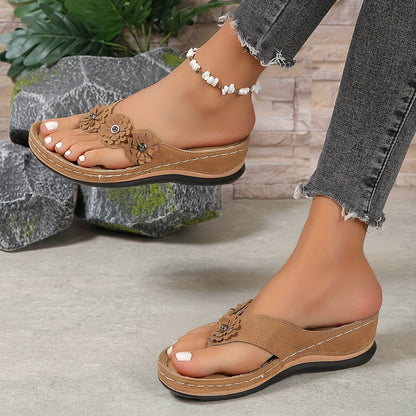 Women's Orthopedic Sandals with Adjustment and Support