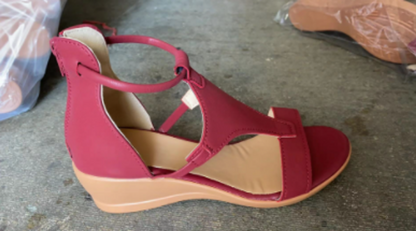 Women's Orthopedic Sandals with a Wide Sole