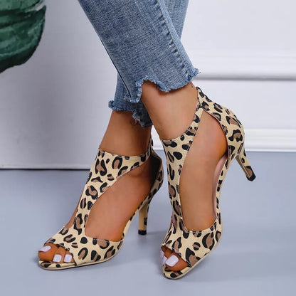 Women's Orthopedic Sandals with an Elegant Heel