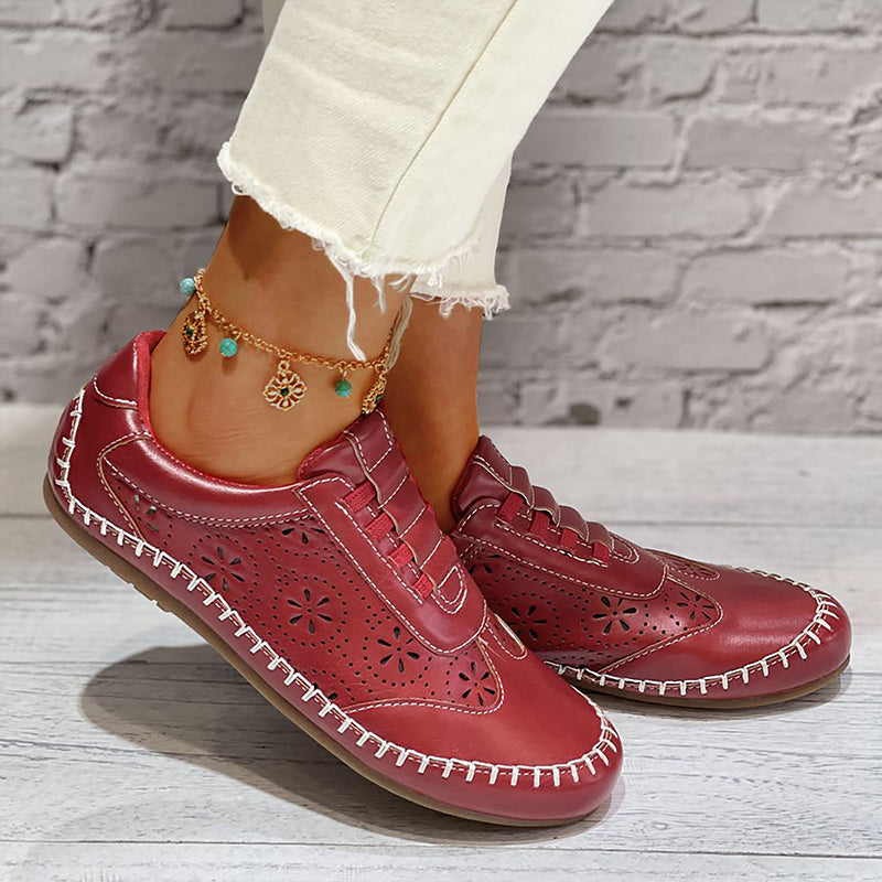 Women's Orthopedic Shoes with an Openwork Pattern