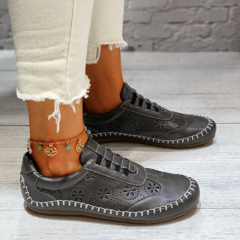 Women's Orthopedic Shoes with an Openwork Pattern