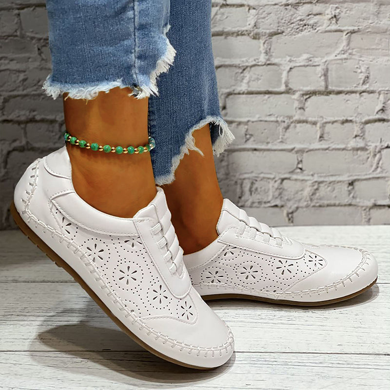 Women's Orthopedic Shoes with an Openwork Pattern